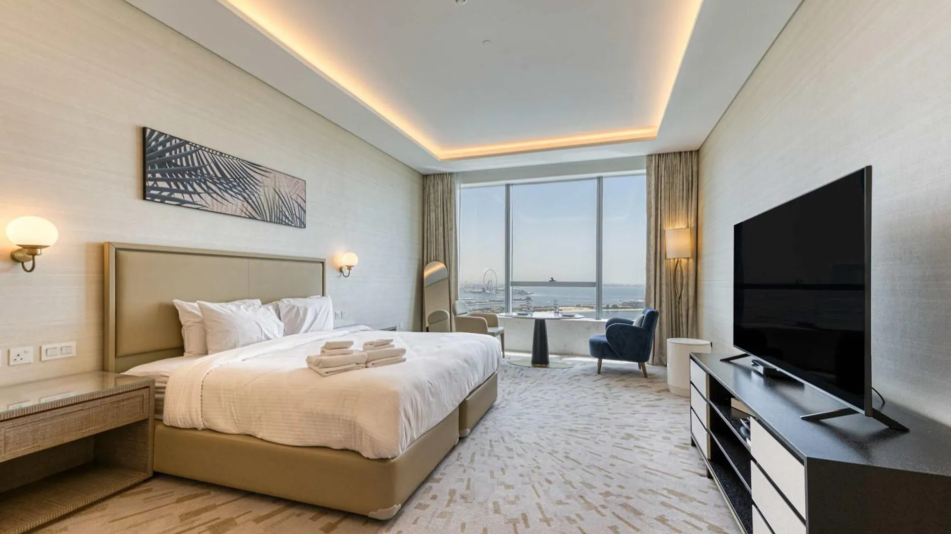 Pvh - Inviting Studio Ain Dubai View - Palm Tower
